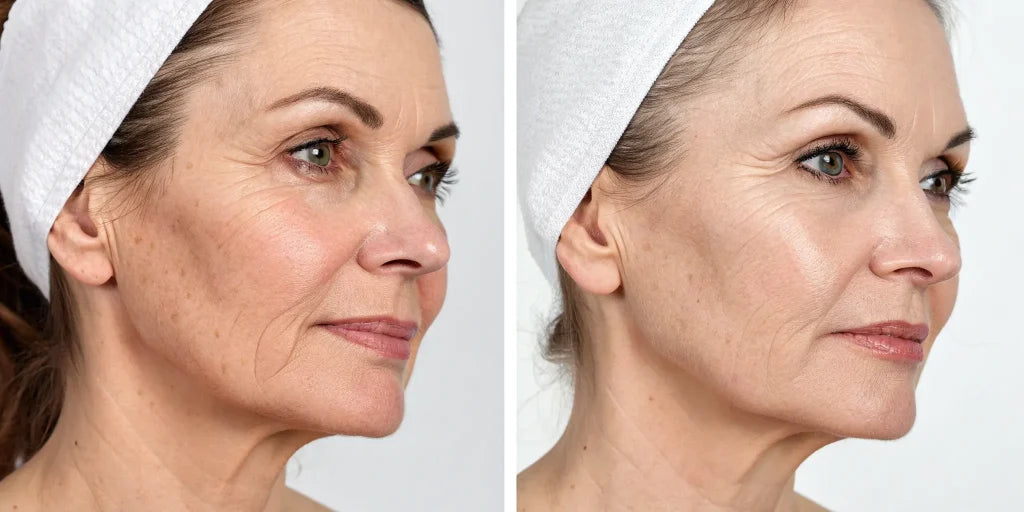 Sun damage & uneven tone — full face